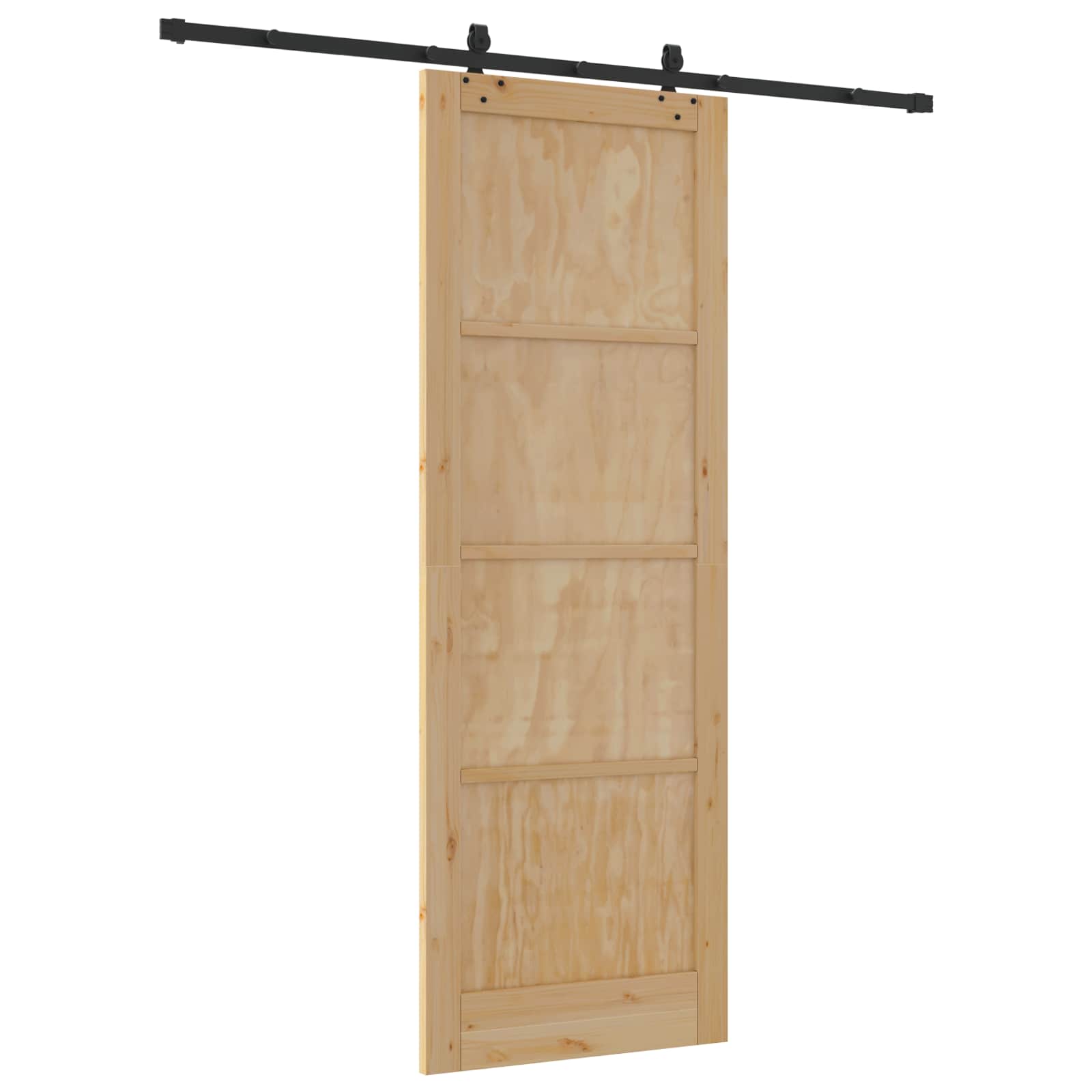 Schuifdeur ORKDAL Naturel 83 x 232 cm Massief grenenhout