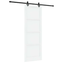 Schuifdeur ORKDAL Wit 83 x 232 cm Massief grenenhout