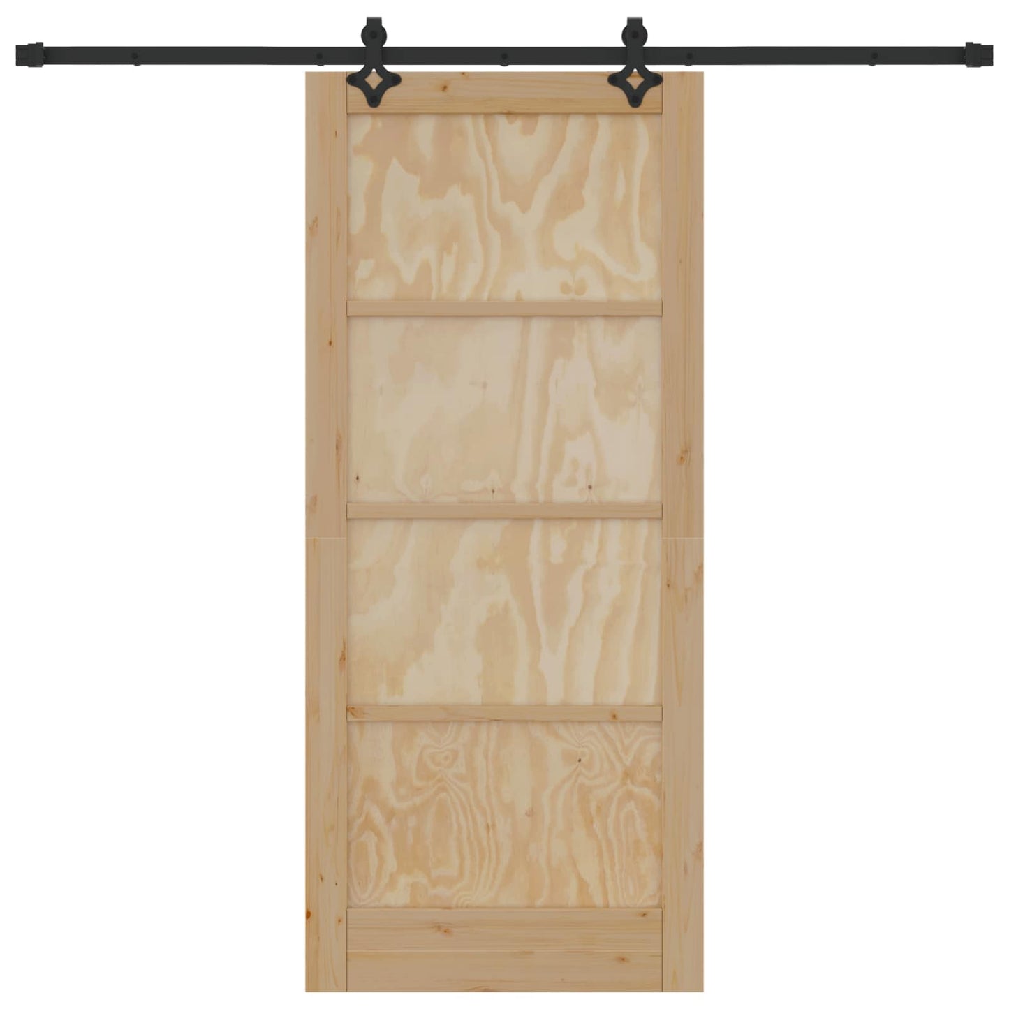 Schuifdeur ORKDAL Naturel 86 x 198,5 cm Massief grenenhout
