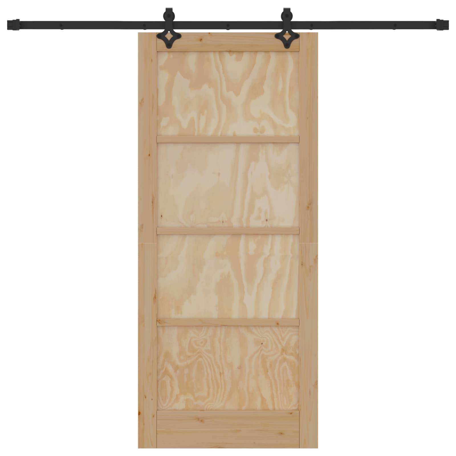 Schuifdeur ORKDAL Naturel 86 x 198,5 cm Massief grenenhout