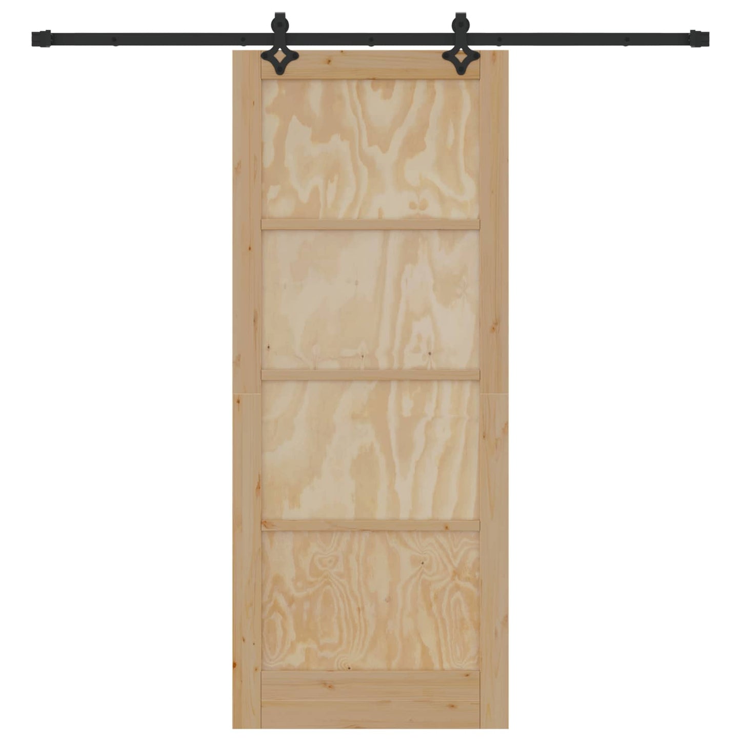 Schuifdeur ORKDAL Naturel 86 x 211 cm Massief grenenhout