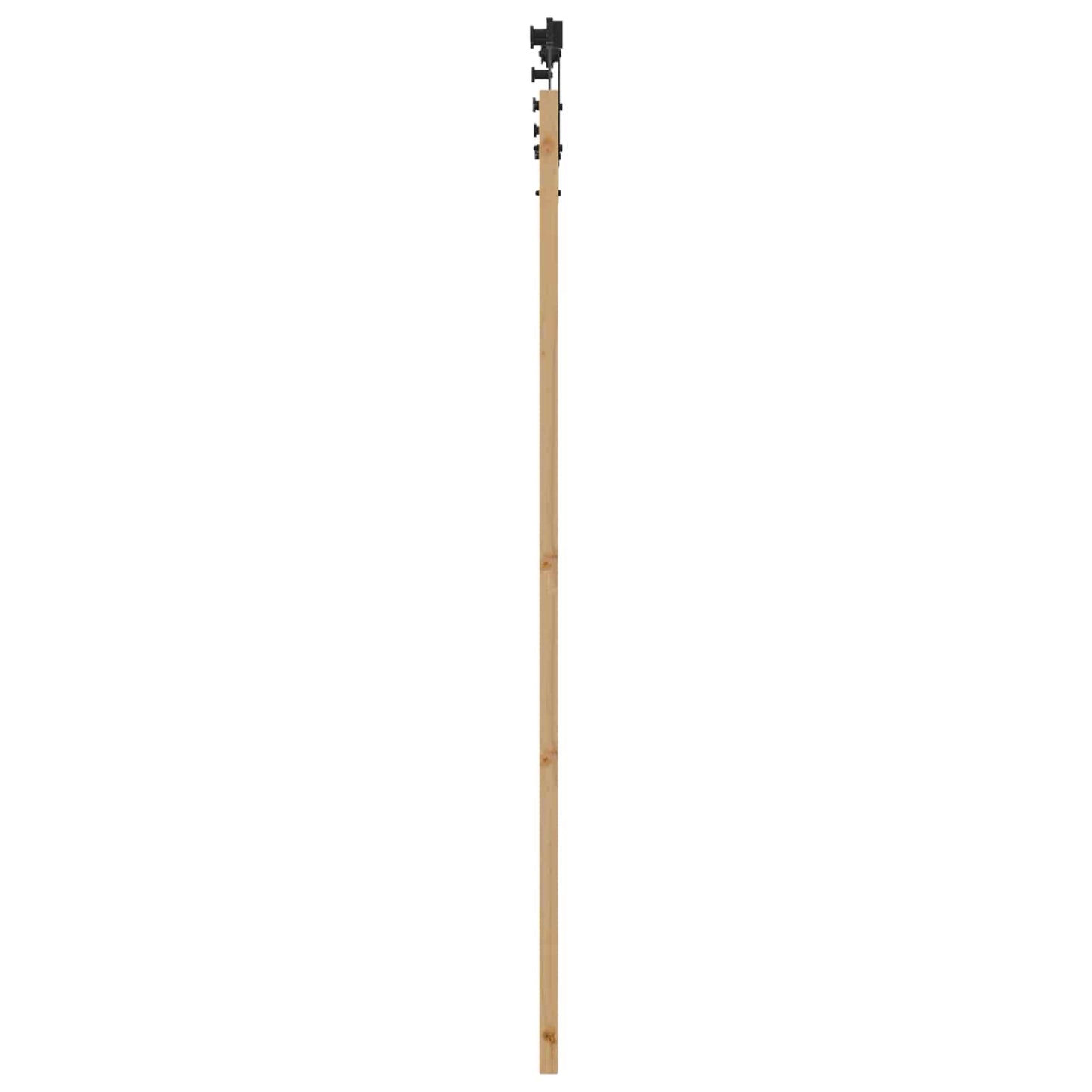 Schuifdeur ORKDAL Naturel en Zwart 86 x 198,5 cm