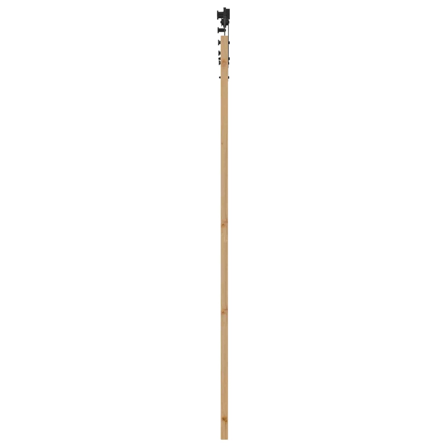 Schuifdeur ORKDAL Naturel en Zwart 86 x 211 cm