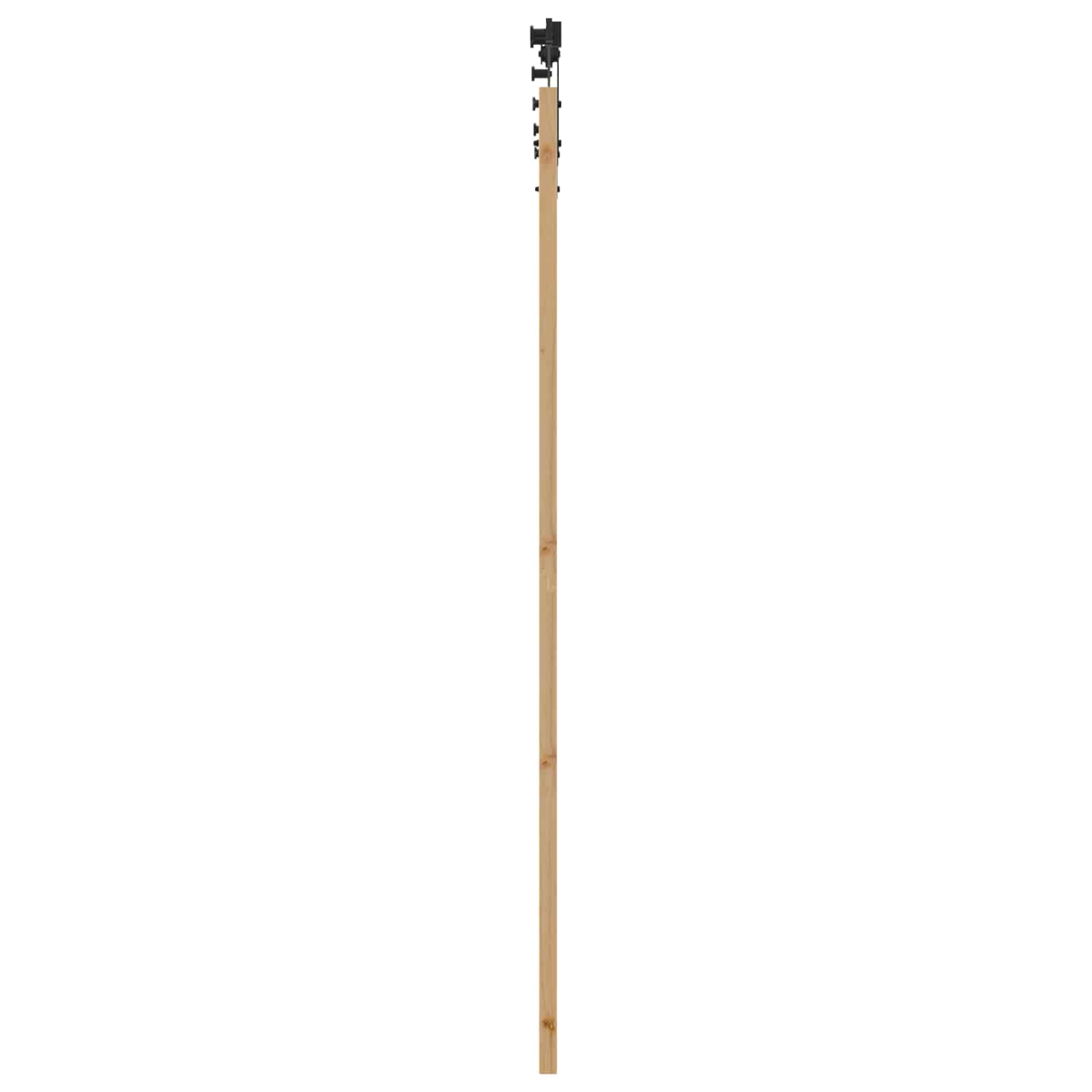 Schuifdeur ORKDAL Naturel en Zwart 86 x 211 cm