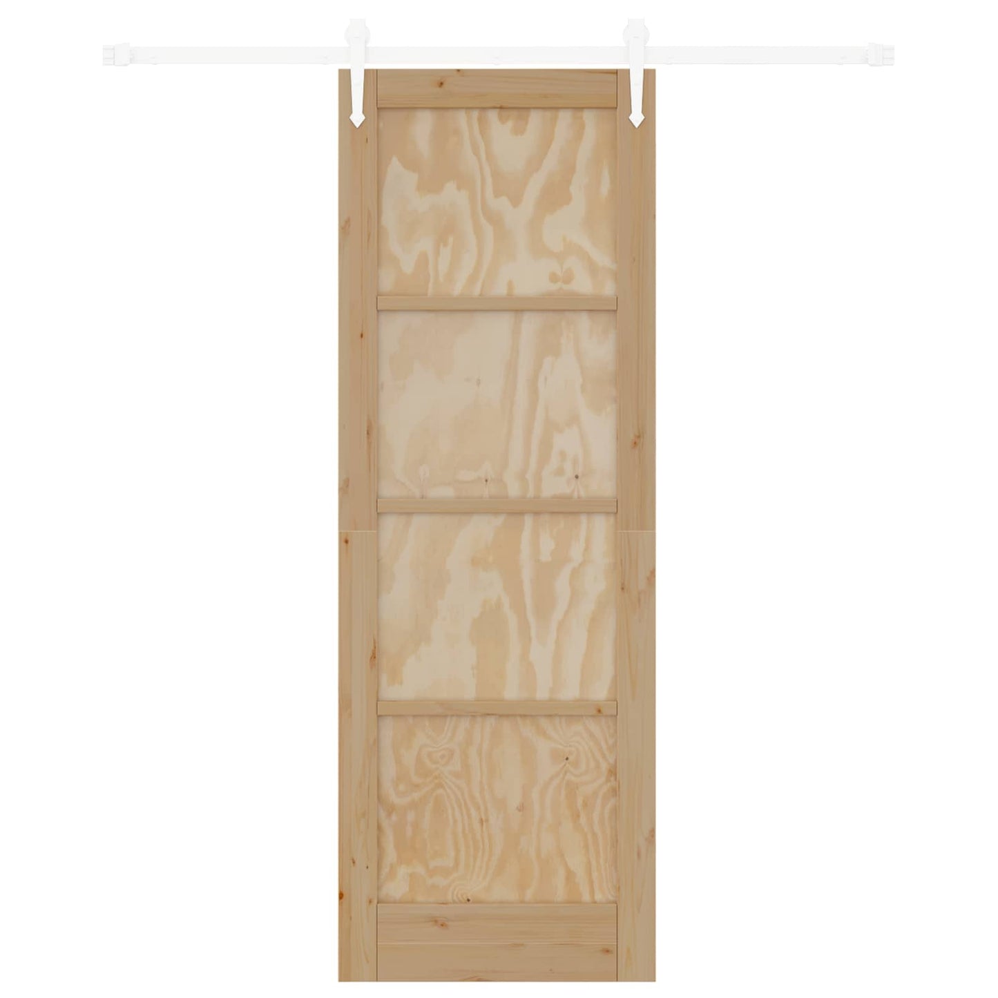 Schuifdeur ORKDAL Natuurlijk en Wit 73,5 x 211 cm