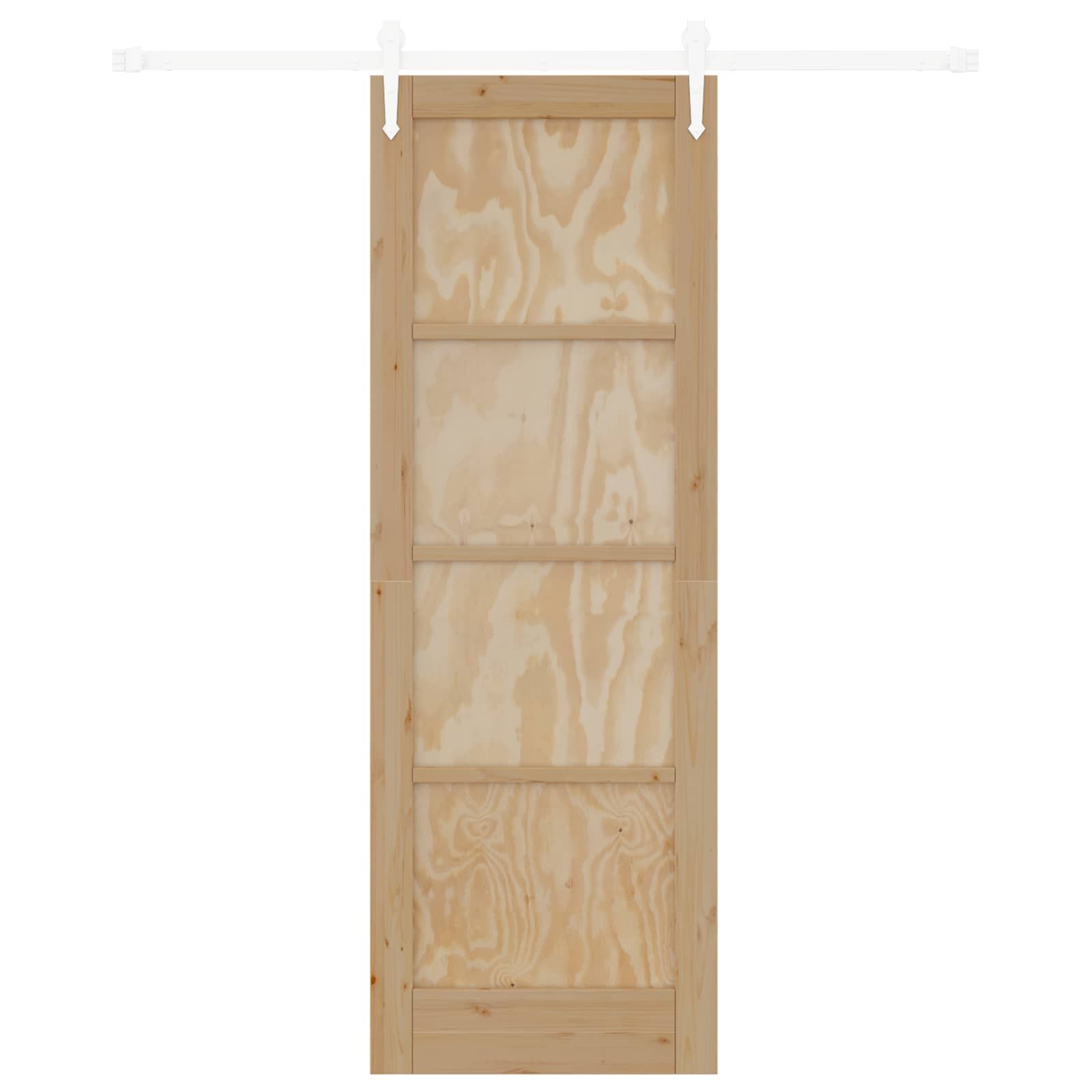Schuifdeur ORKDAL Natuurlijk en Wit 73,5 x 211 cm