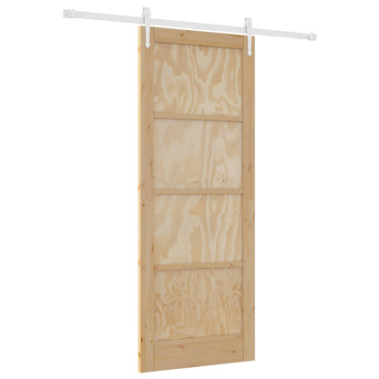Schuifdeur ORKDAL Natuurlijk en Wit 83 x 211 cm