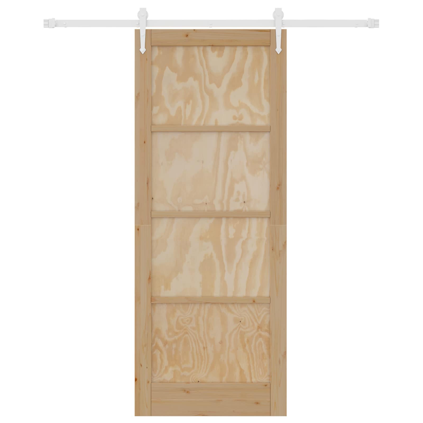 Schuifdeur ORKDAL Natuurlijk en Wit 83 x 211 cm