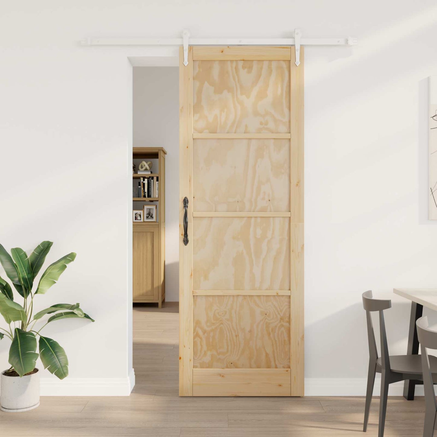Schuifdeur ORKDAL Natuurlijk en Wit 83 x 232 cm