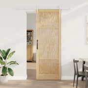 Sliding door ORKDAL Natural and White 83 x 232 cm