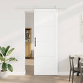 Schuifdeur ORKDAL Wit 83 x 232 cm Massief grenenhout