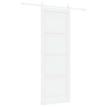 Schuifdeur ORKDAL Wit 83 x 232 cm Massief grenenhout