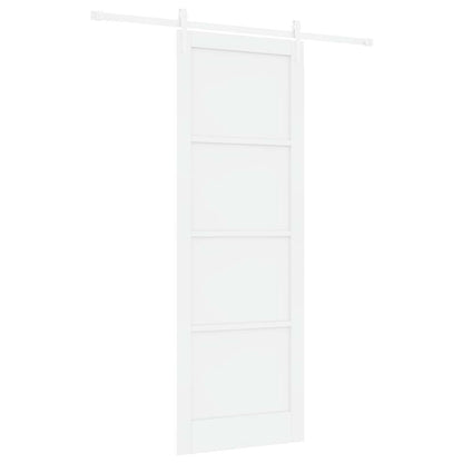 Schuifdeur ORKDAL Wit 83 x 232 cm Massief grenenhout