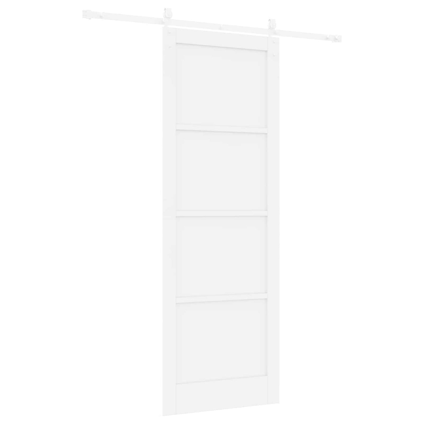 Schuifdeur ORKDAL Wit 83 x 232 cm Massief grenenhout