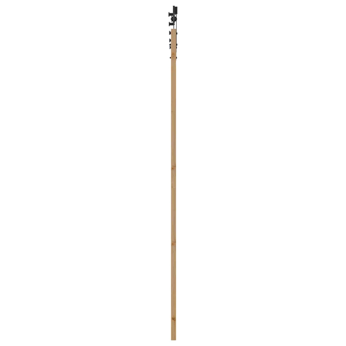Schuifdeur ORKDAL Naturel en Zwart 83 x 232 cm