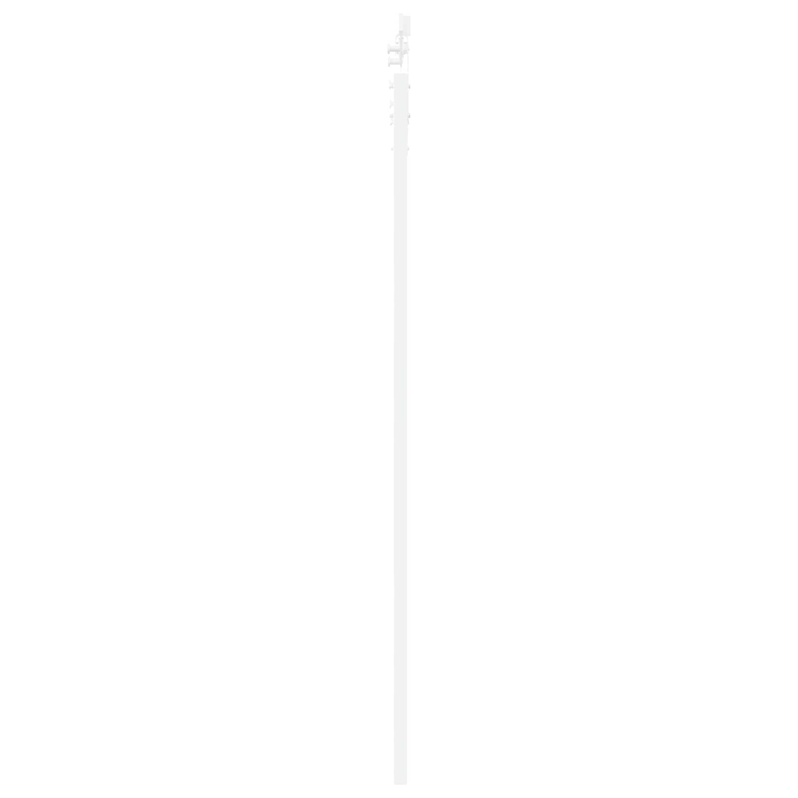 Schuifdeur ORKDAL Wit 83 x 202 cm Massief grenenhout