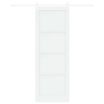 Schuifdeur ORKDAL Wit 83 x 232 cm Massief grenenhout