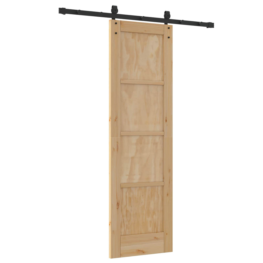 Schuifdeur ORKDAL Naturel 61 x 198,5 cm Massief grenenhout