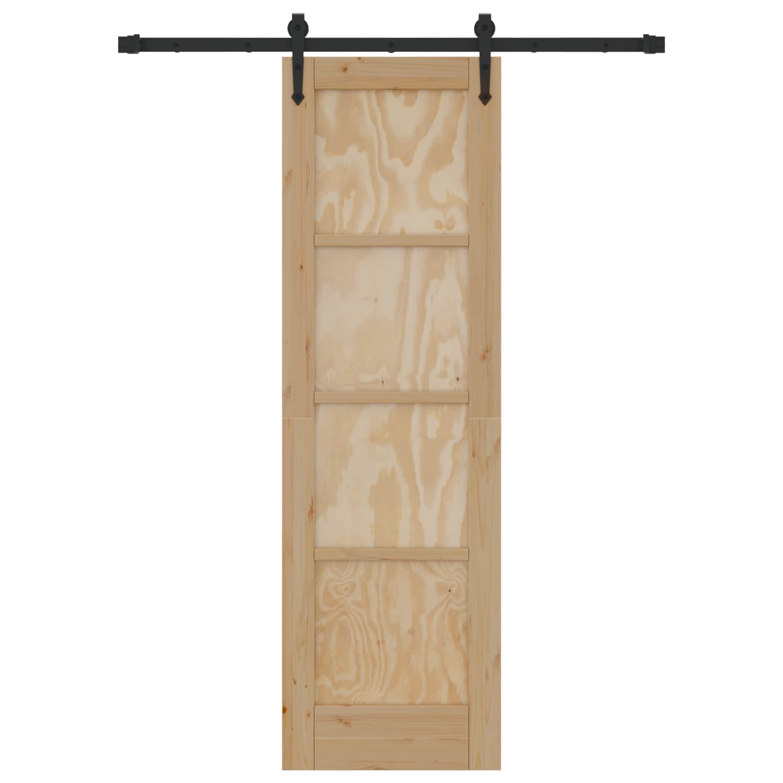 Schuifdeur ORKDAL Naturel 61 x 198,5 cm Massief grenenhout
