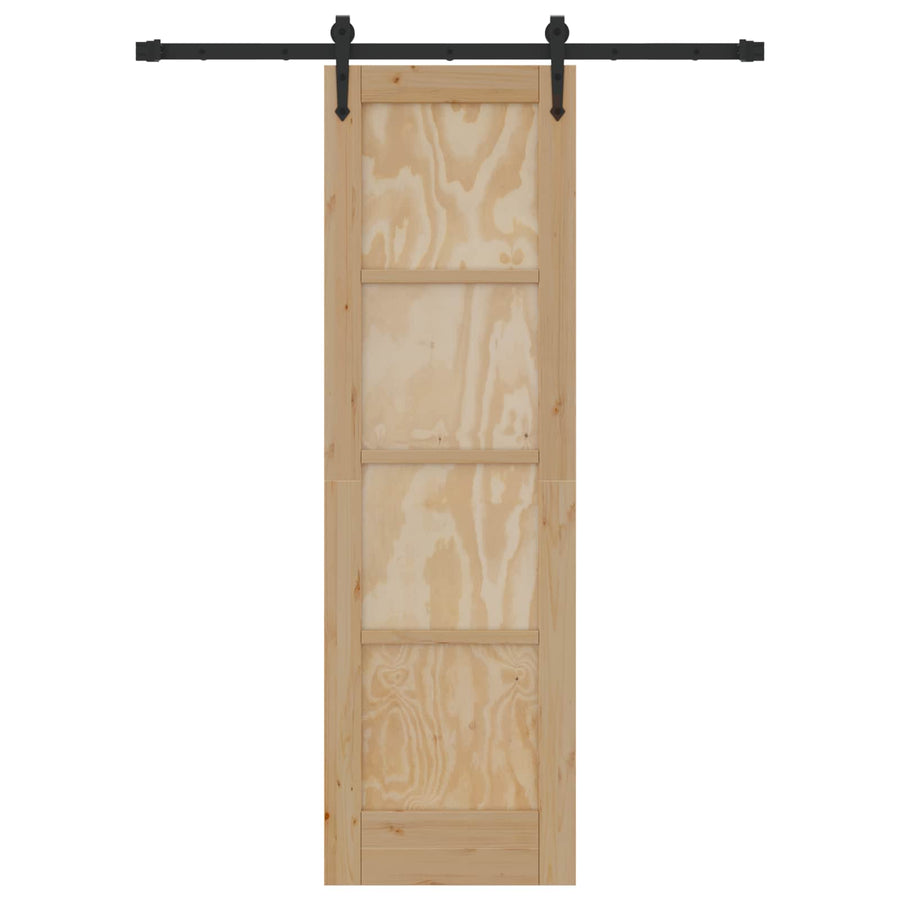 Schuifdeur ORKDAL Naturel 61 x 198,5 cm Massief grenenhout
