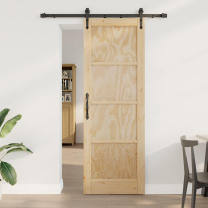 Schuifdeur ORKDAL Naturel 73,5 x 211 cm Massief grenenhout