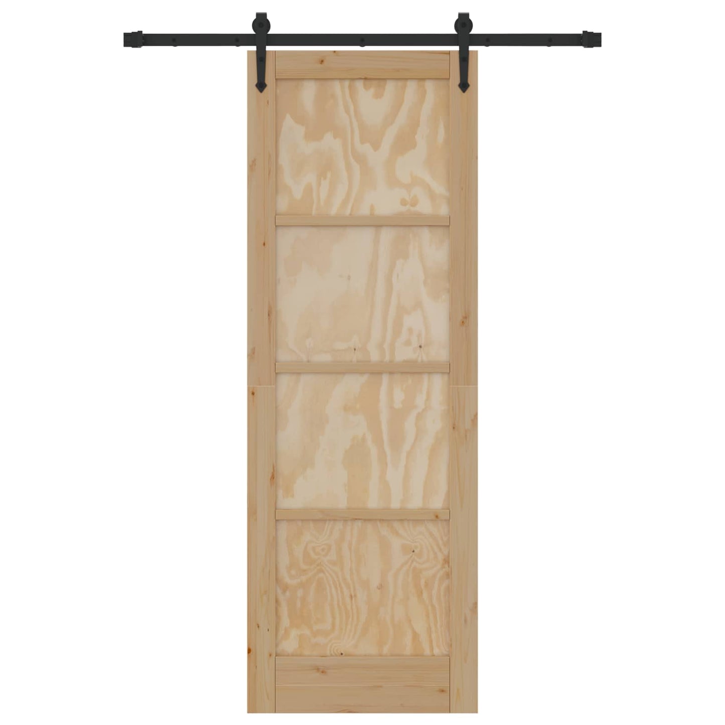 Schuifdeur ORKDAL Naturel 73,5 x 211 cm Massief grenenhout