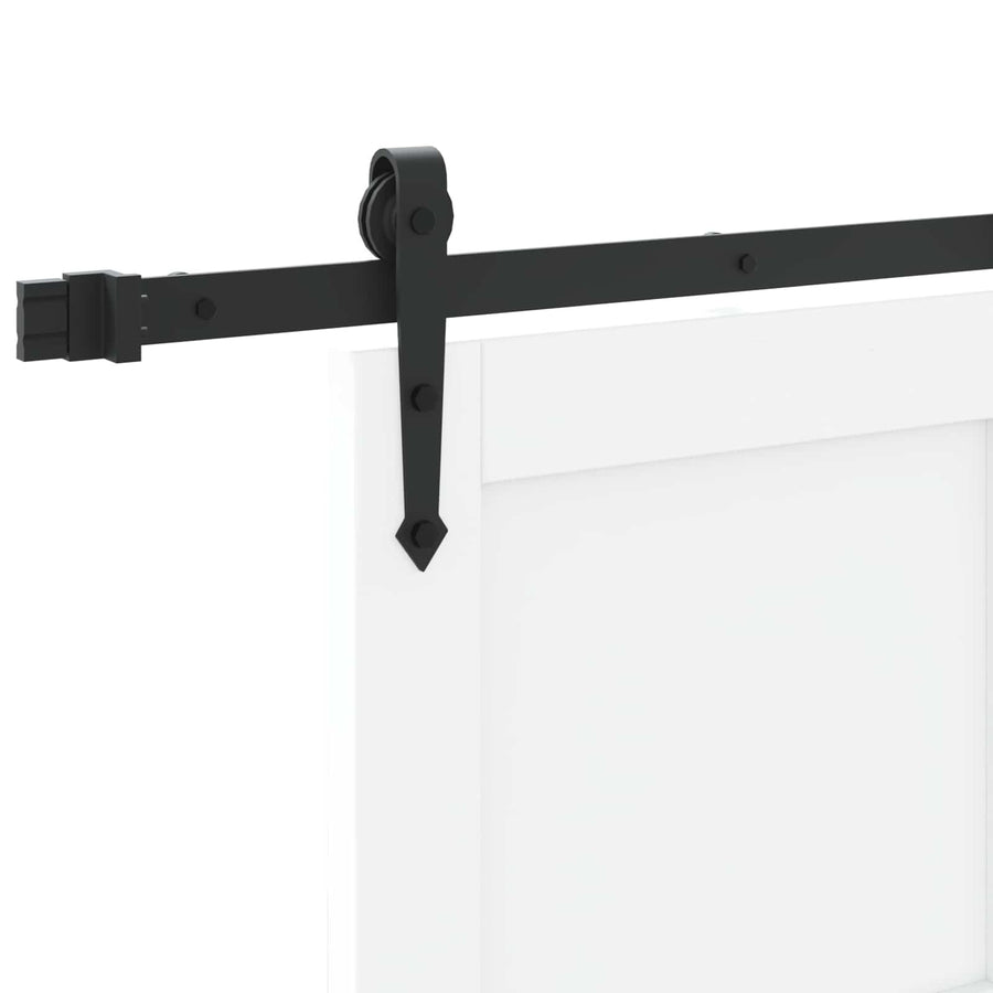 Schuifdeur ORKDAL Wit 83 x 202 cm Massief grenenhout