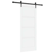 Schuifdeur ORKDAL Wit 83 x 202 cm Massief grenenhout