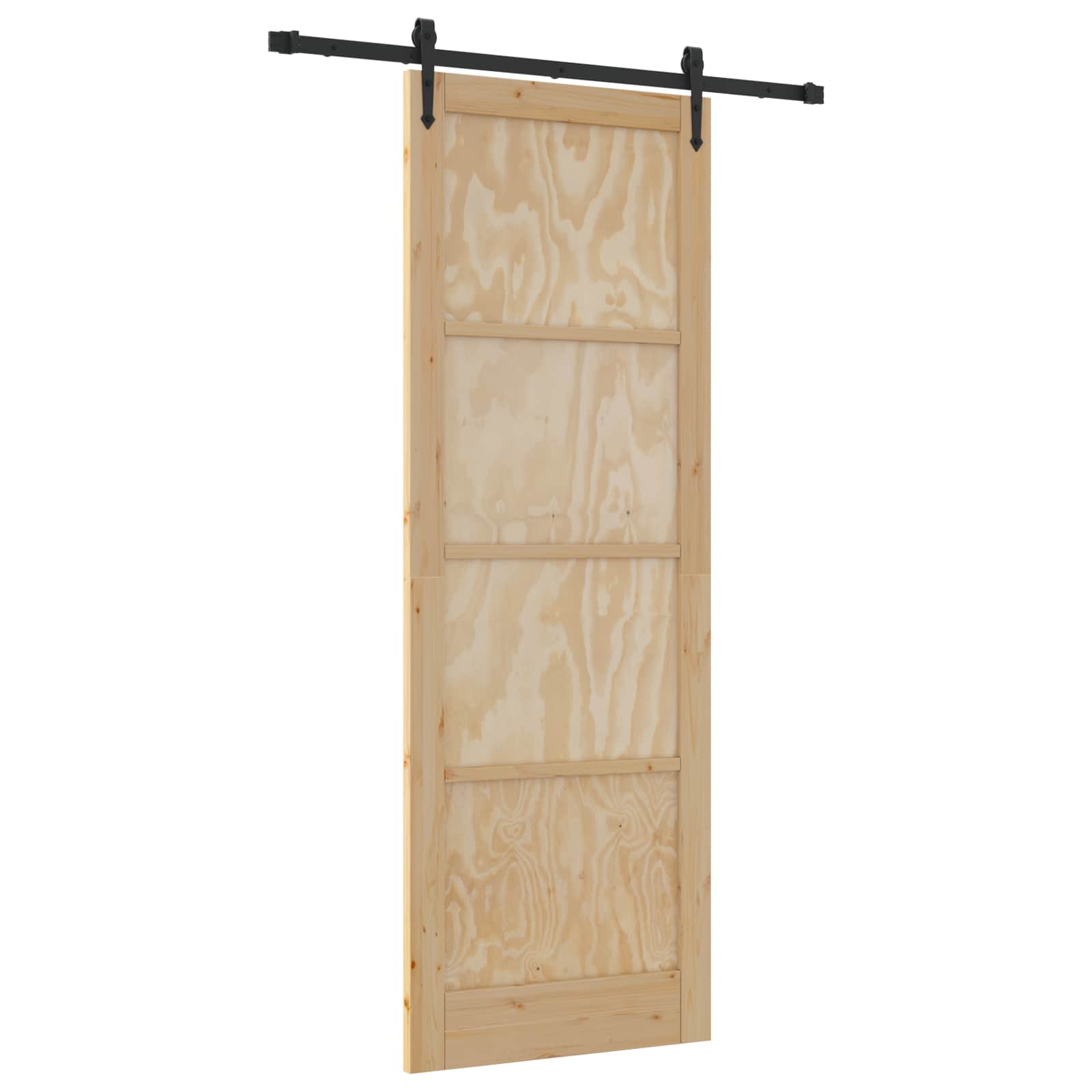 Schuifdeur ORKDAL Naturel 83 x 232 cm Massief grenenhout