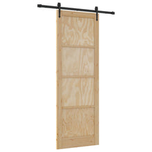 Schuifdeur ORKDAL Naturel 83 x 232 cm Massief grenenhout