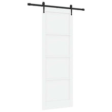 Schuifdeur ORKDAL Wit 83 x 232 cm Massief grenenhout