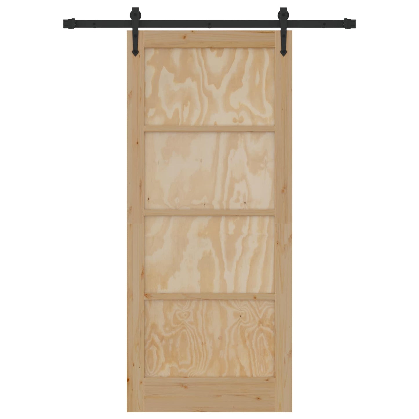 Schuifdeur ORKDAL Naturel 86 x 198,5 cm Massief grenenhout