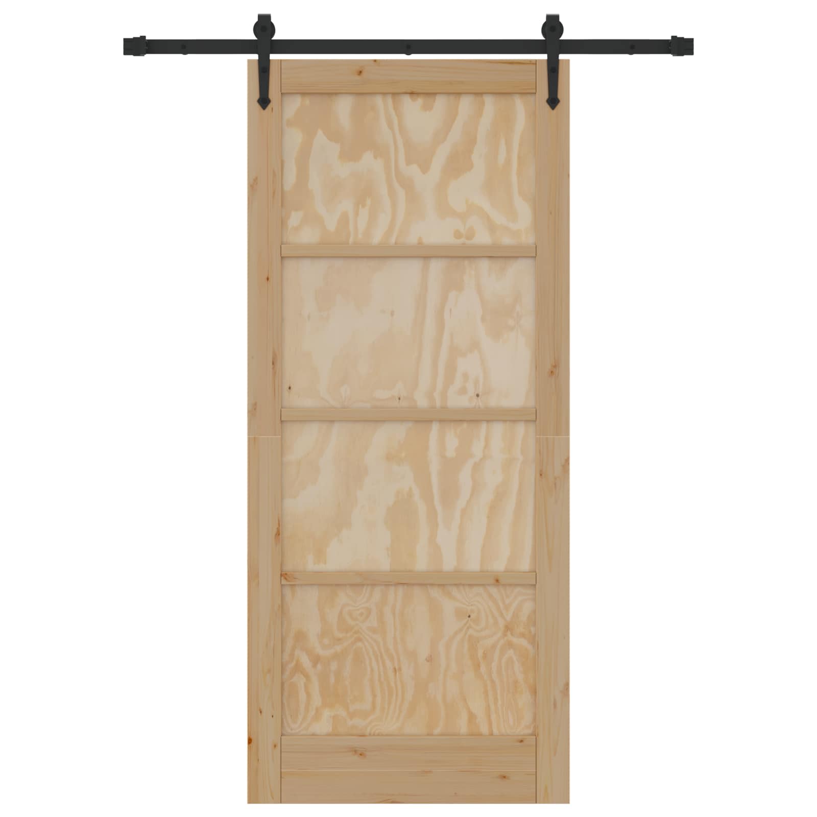 Schuifdeur ORKDAL Naturel 86 x 198,5 cm Massief grenenhout