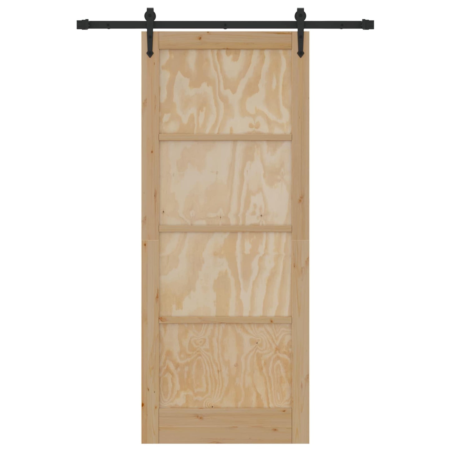 Schuifdeur ORKDAL Naturel 86 x 211 cm Massief grenenhout