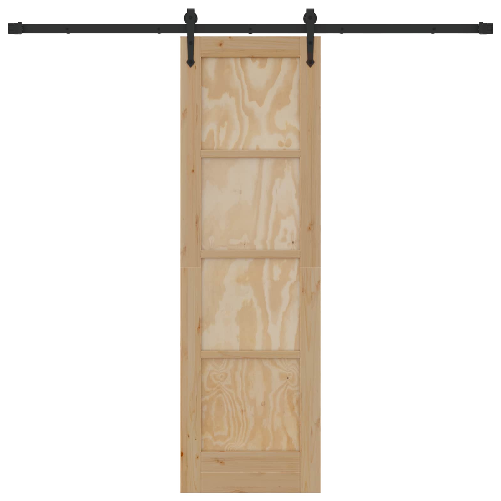 Schuifdeur ORKDAL Naturel 61 x 198,5 cm Massief grenenhout