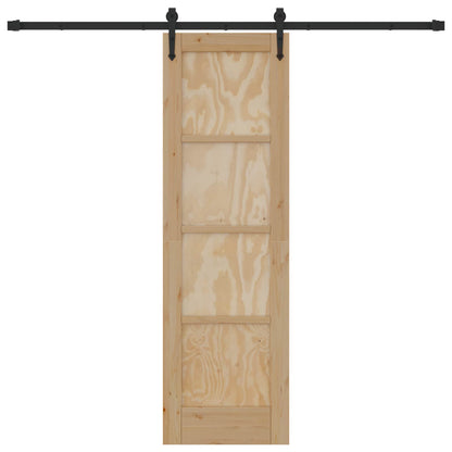 Schuifdeur ORKDAL Naturel 61 x 198,5 cm Massief grenenhout