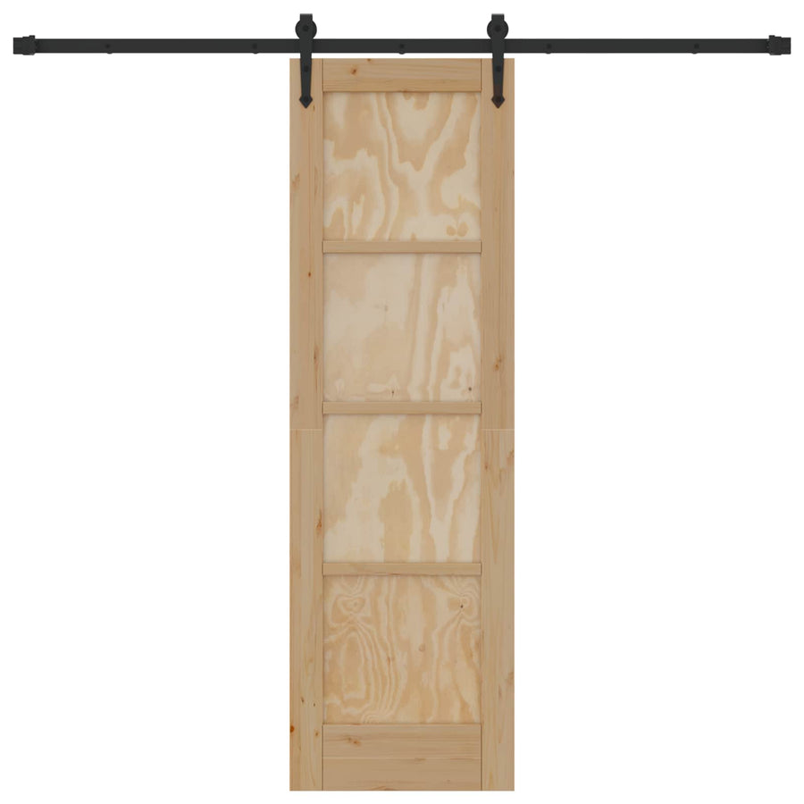 Schuifdeur ORKDAL Naturel 61 x 198,5 cm Massief grenenhout