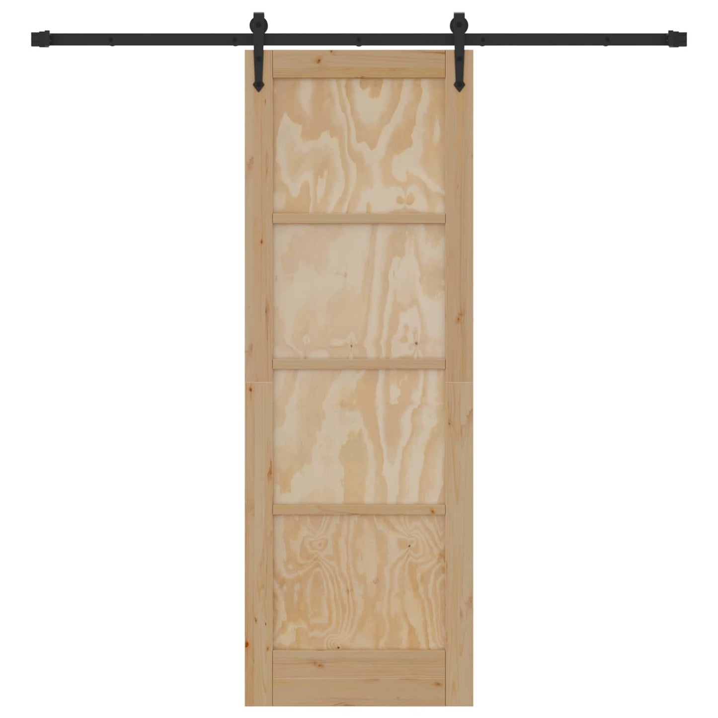 Schuifdeur ORKDAL Naturel 73,5 x 211 cm Massief grenenhout