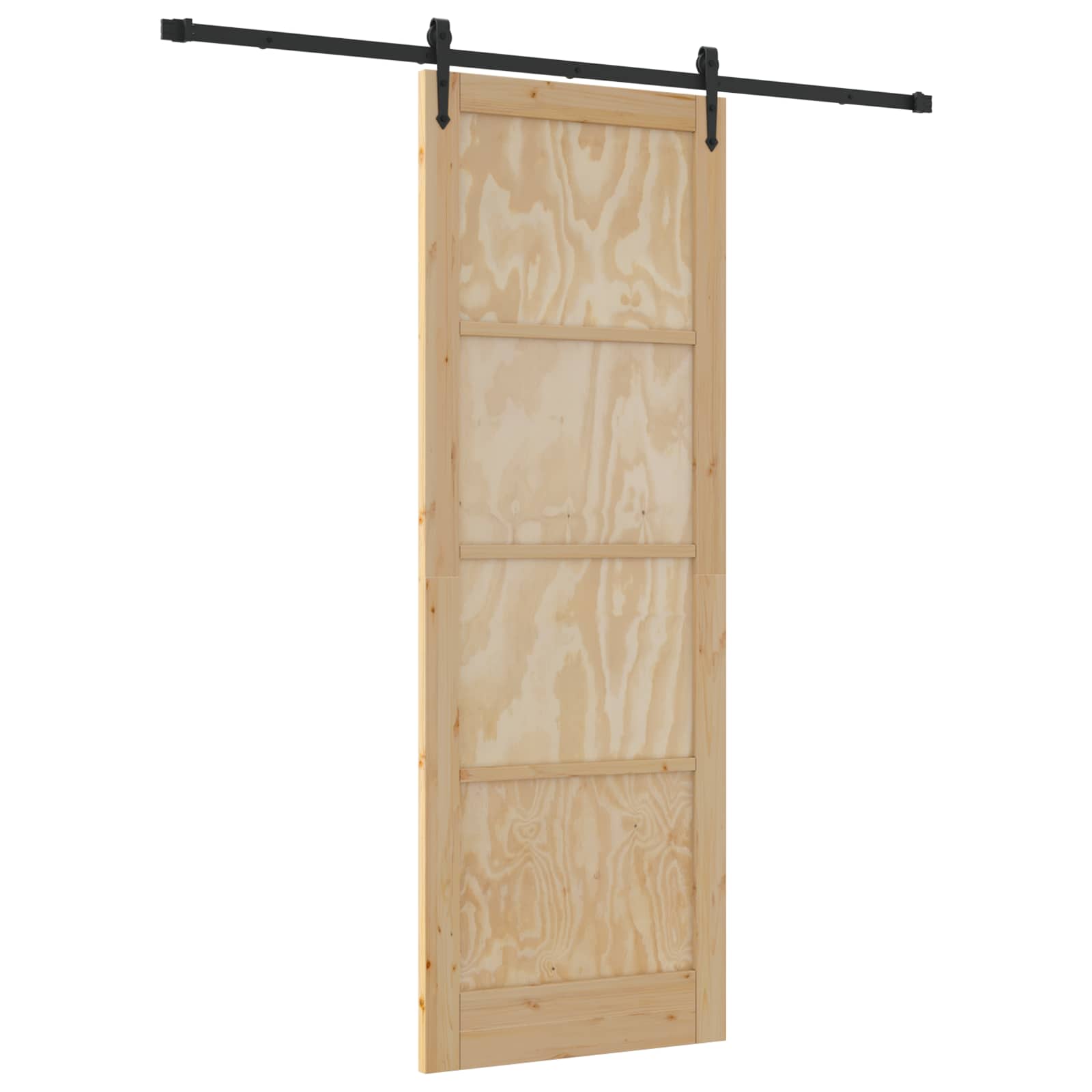 Schuifdeur ORKDAL Naturel 83 x 232 cm Massief grenenhout