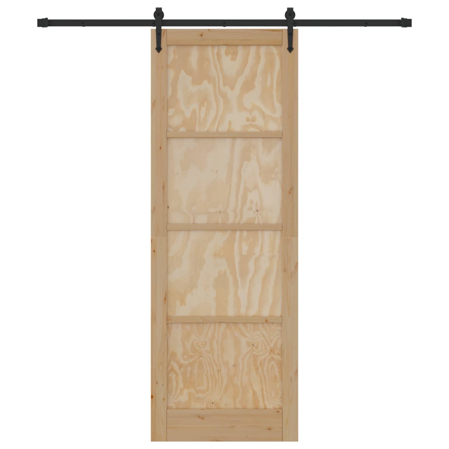 Schuifdeur ORKDAL Naturel 83 x 232 cm Massief grenenhout