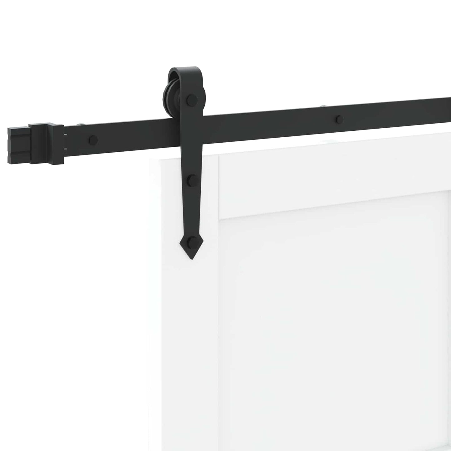 Schuifdeur ORKDAL Wit 83 x 232 cm Massief grenenhout