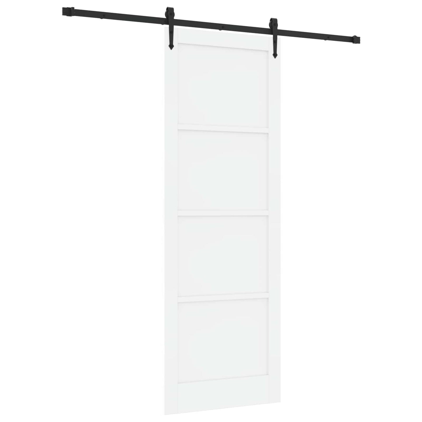 Schuifdeur ORKDAL Wit 83 x 232 cm Massief grenenhout