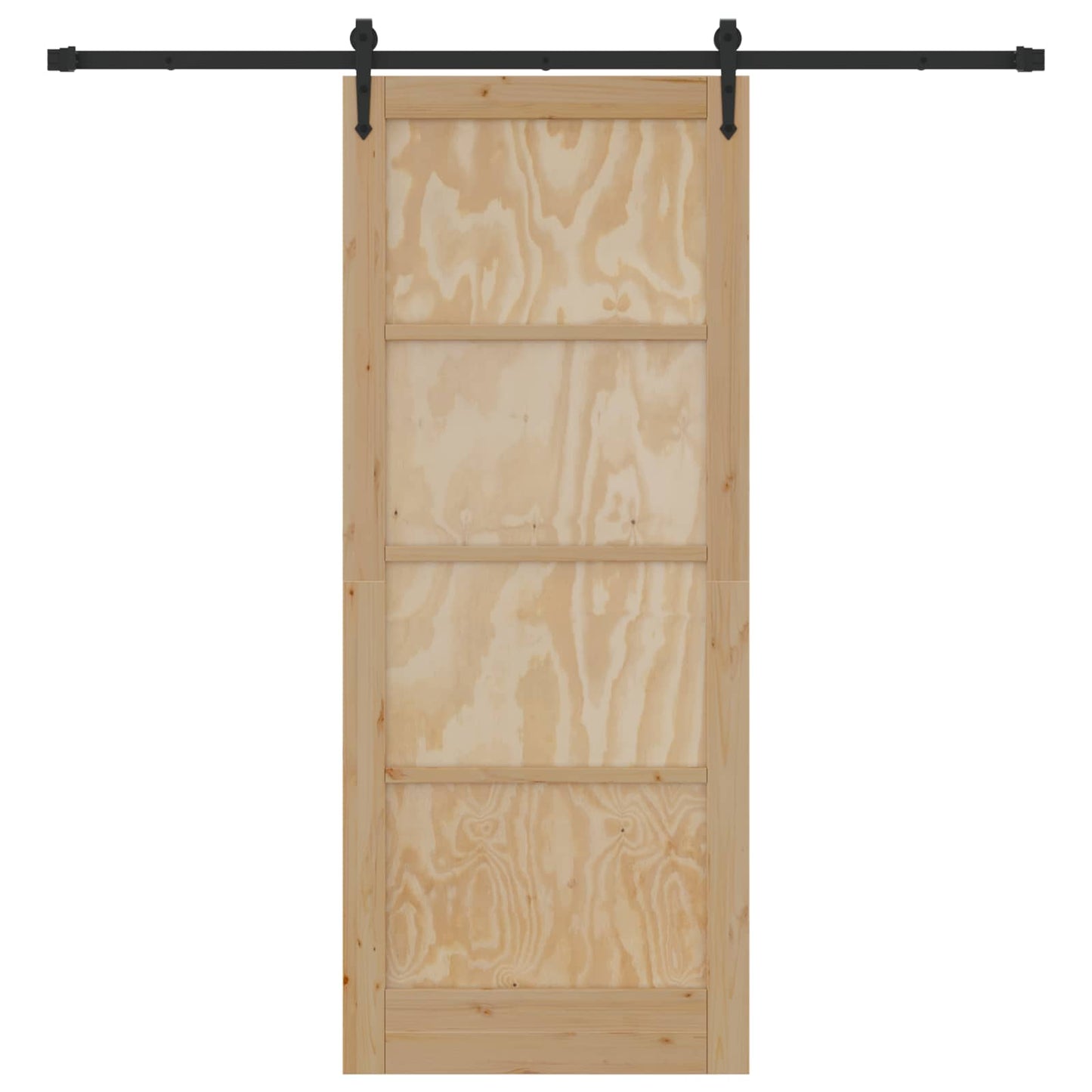 Schuifdeur ORKDAL Naturel 86 x 211 cm Massief grenenhout