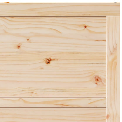 Schuifdeur Naturel 80 x 208 cm Massief grenenhout