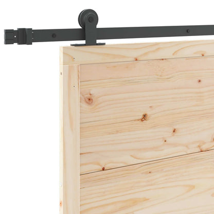 Schuifdeur Naturel 100 x 208 cm Massief grenenhout