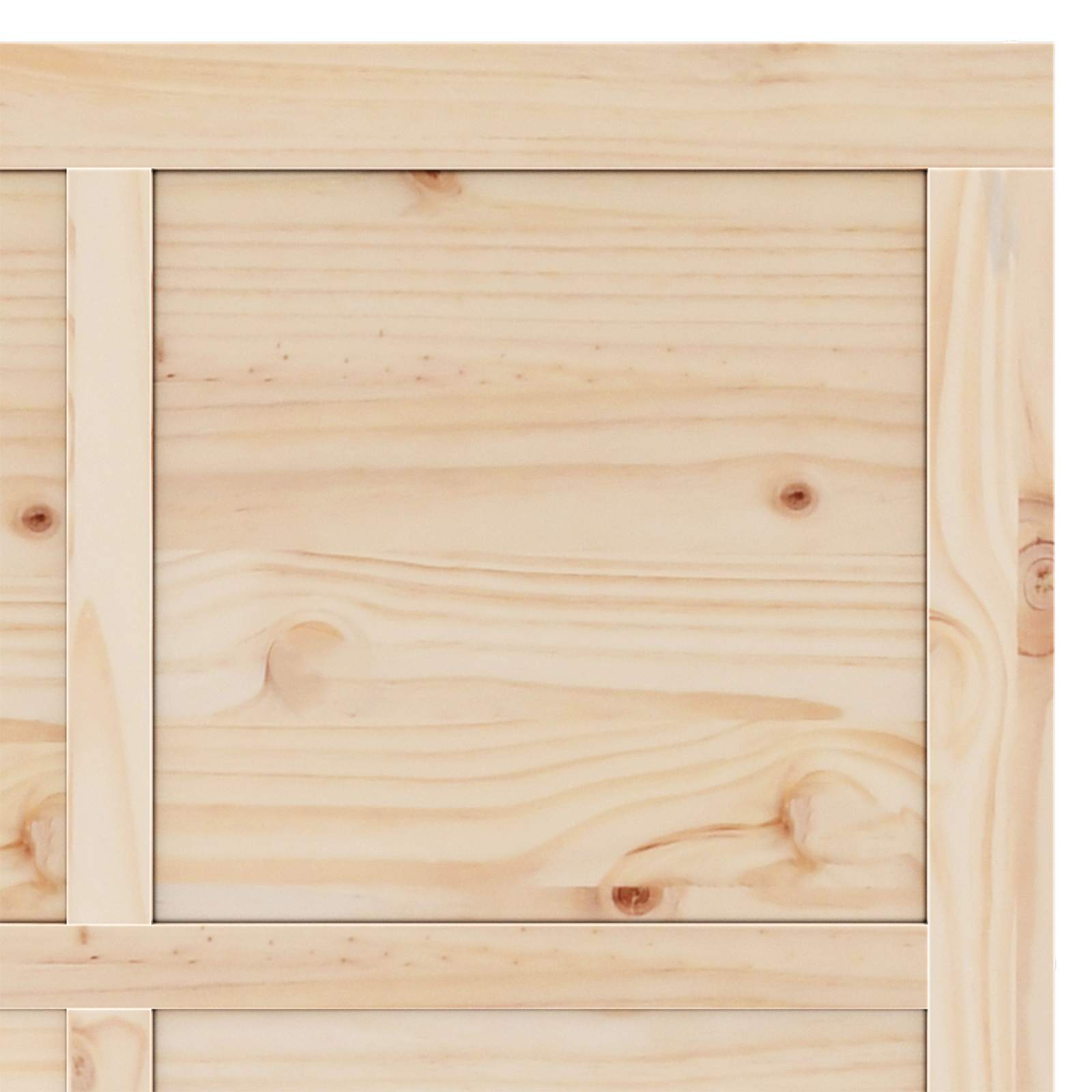 Schuifdeur Naturel 80 x 208 cm Massief grenenhout