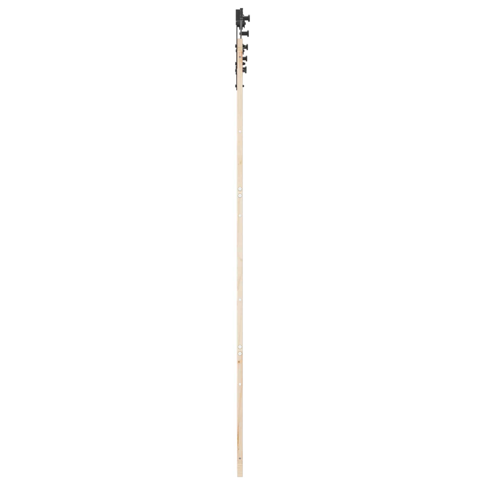 Schuifdeur Naturel 80 x 208 cm Massief grenenhout