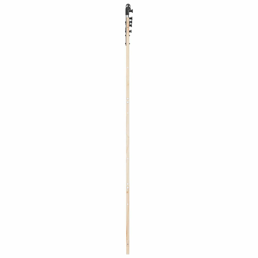Schuifdeur Naturel 90 x 208 cm Massief grenenhout