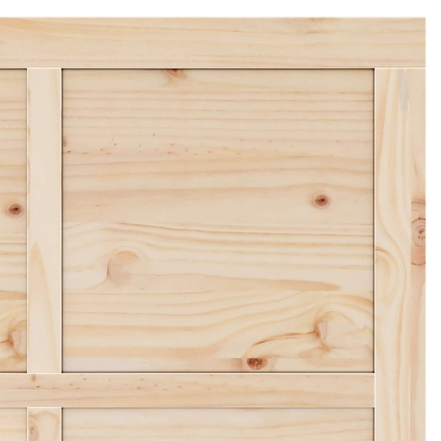 Schuifdeur Naturel 100 x 208 cm Massief grenenhout