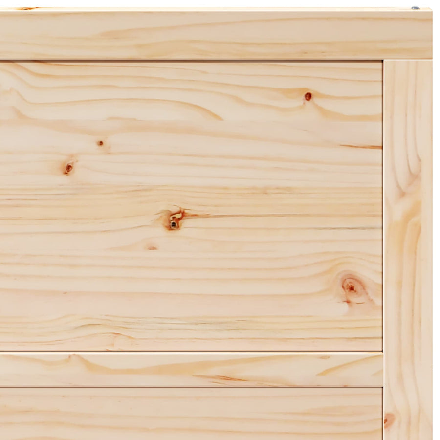 Schuifdeur Naturel 90 x 208 cm Massief grenenhout